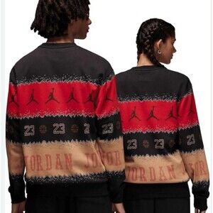 NWT Air Jordan Essential Pullover Sweatshirt Sweater Long Sleeve size Small